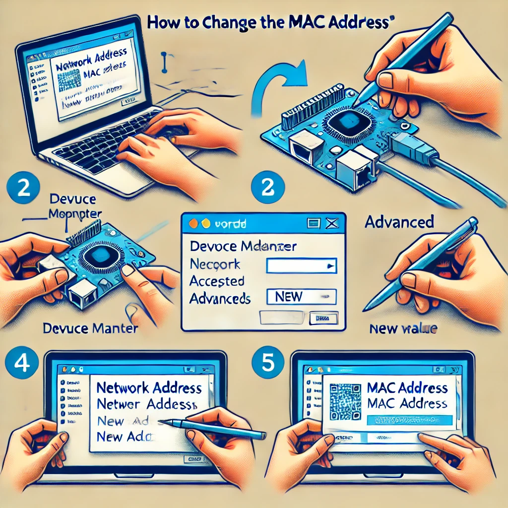 change your MAC address